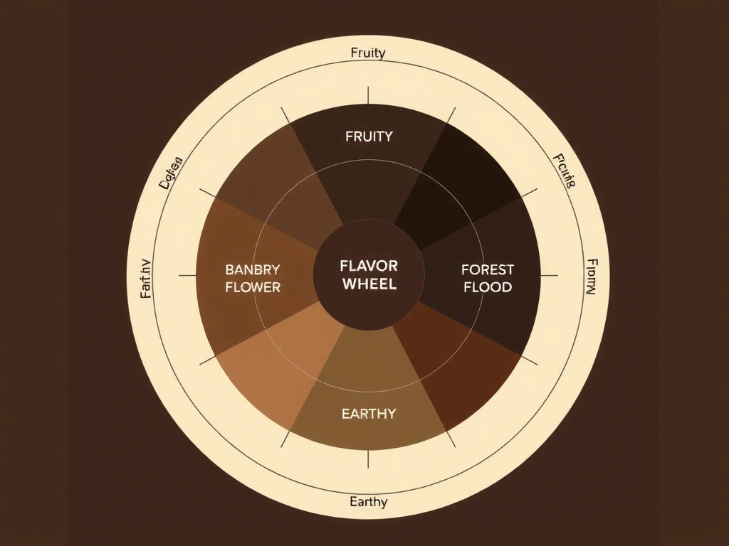Flavor Wheel Diagram